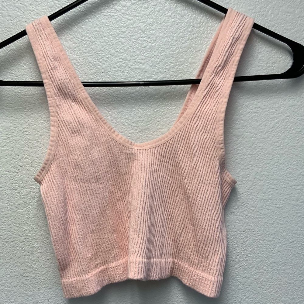 Forever 21 Baby Pink Crop Top